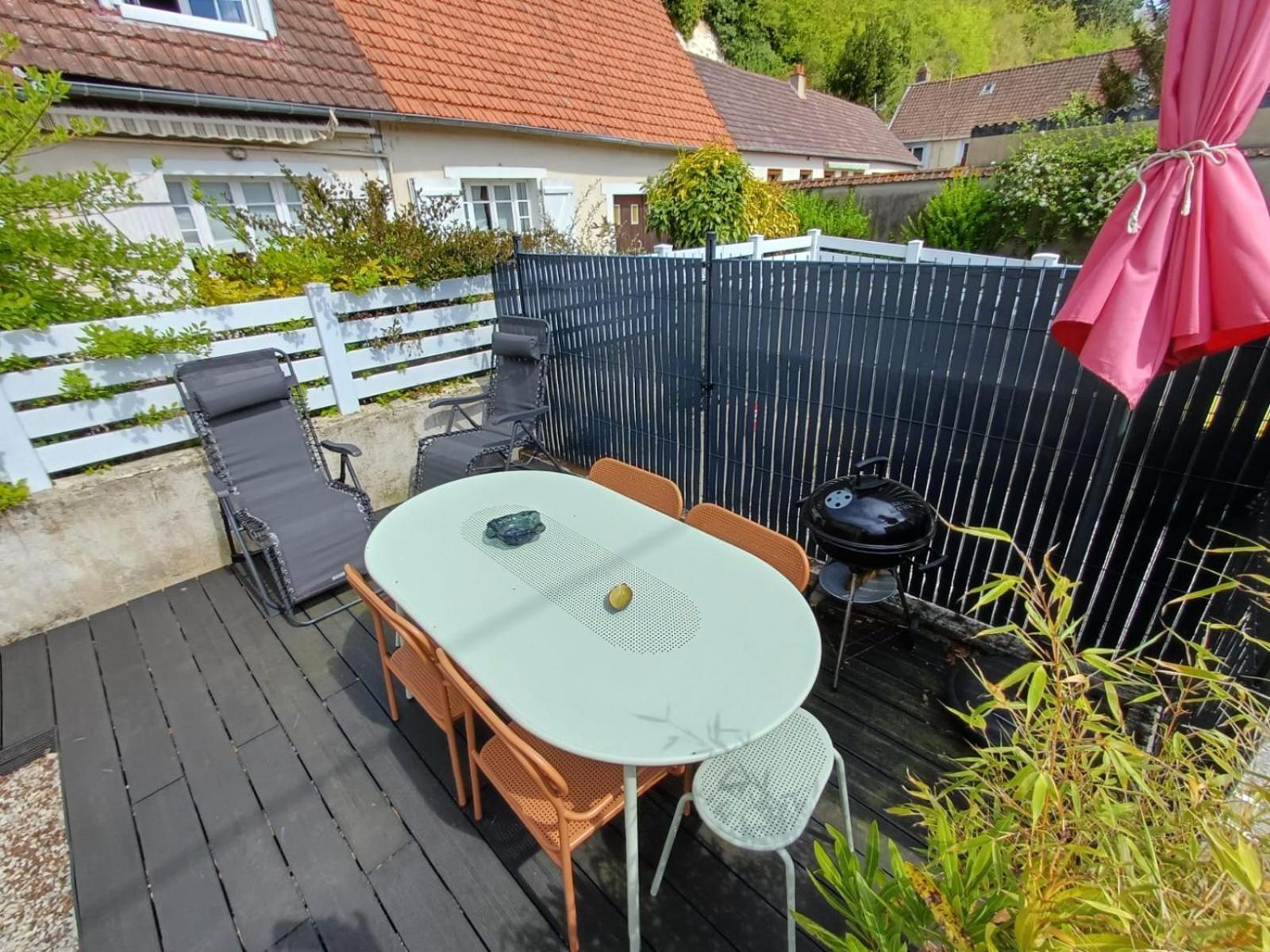 Agreable Maison 3* En Bord De Mer Dieppe Exterior foto